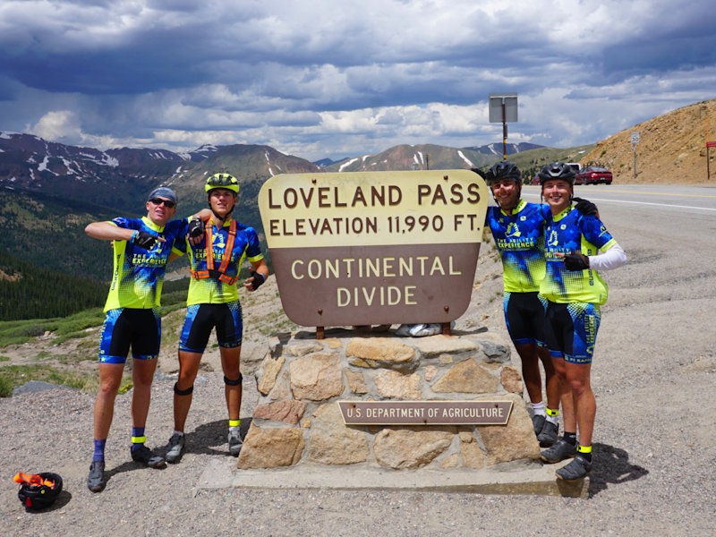 Loveland Pass Elevation 11,990 Ft Continental Divide